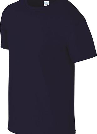 Футболка мужская gildan softstyle (темно-синий xl)