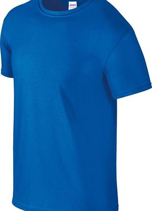 Футболка мужская gildan softstyle (сапфир xl)