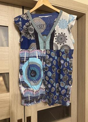 Хлопковая кофта, блуза, desigual!