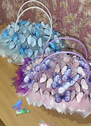 Букеты из бабочек 🦋 в сумочке