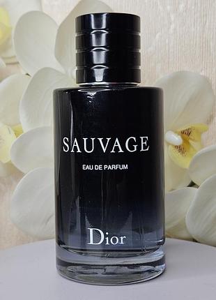 Dior sauvage edp распил оригинал мужские духи бергамот лаванда перец звездного аниса амброксан ваниль культовый