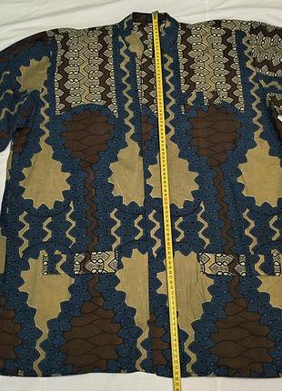African ancara woodin - чоловіча сорочка в африканському стилі -етно\бохо - 3 xl