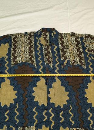 African ancara woodin - чоловіча сорочка в африканському стилі -етно\бохо - 3 xl