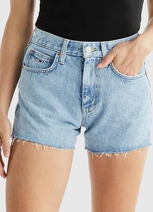 Tommy jeans жіночі блакитні джинсові шорти hot original