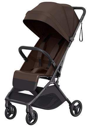 Прогулочная коляска carrello solo crl-5531 vintage brown ультралегкая с карбоновой рамой