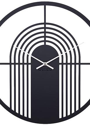 Часы настенные glozis arch b-038 black