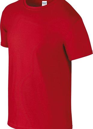 Футболка мужская gildan softstyle (красный 2xl)