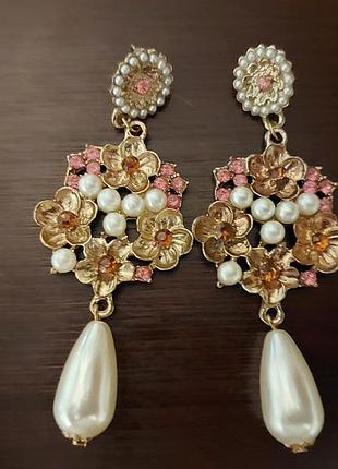 Сережки з дуже гарного набору. зроблені  merine designs