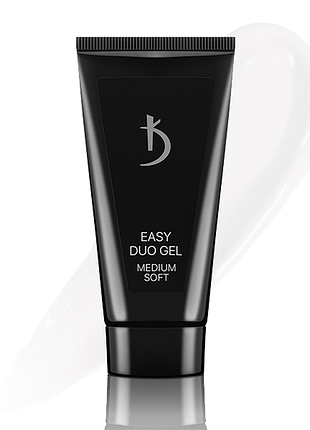 Акрил-гель kodi easy duo gel medium soft art №03 30 мл молочний  20116255