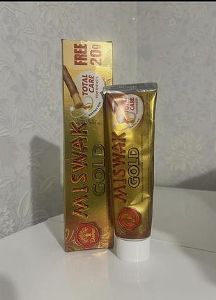 Зубна паста miswak gold 140грам єгипетська