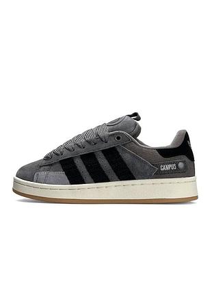Женские кроссовки adidas originals campus 00s grey black