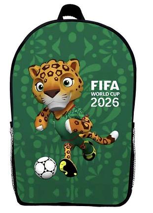 Рюкзак школьный футбол fifa world cup 2026 (school gear bag 02) черный, 39 х 27 х 14 см