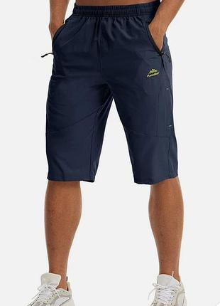 Шорт мужские tacvasen outdoor sports✌️ xl(52) синие мужские шорты на лето💦