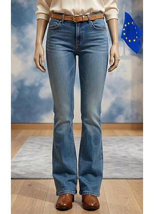 Джинси c&a bootcut кльош mid waist еластичні роз 40 l український 48