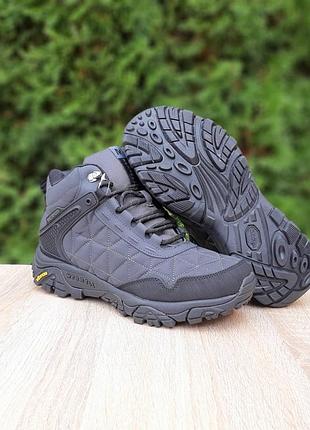 Merrell tracking високі темно сірі 4
