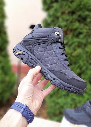 Merrell tracking високі темно сірі 6