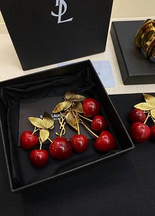 Жіночі сережки ysl
