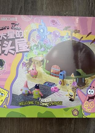 Конструктор area-x spongebob squarepants patrick's rock house