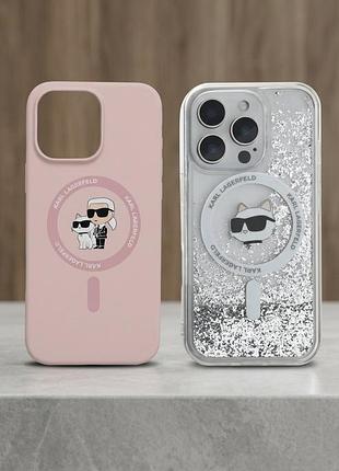 Чохол, чехол на телефон karl lagerfeld iphone 16 pro max, оригінал, силікон