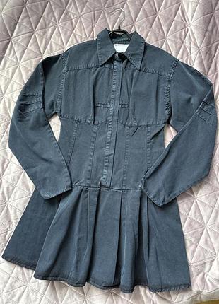 Джинсова жіноча сукня asos xs
