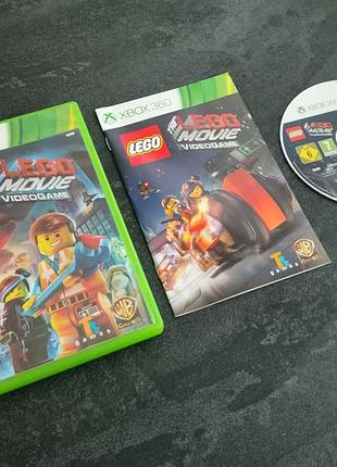 Диск the lego movie videogame (xbox 360)