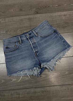 Шорти фірмові levi’s 501 w27 original pc9-32317-0046