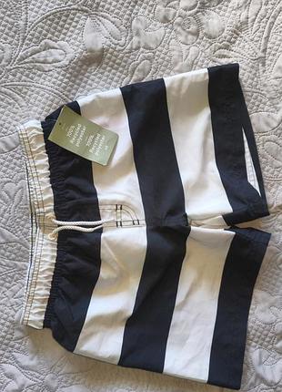 Шорты пляжные h&amp;m 134-140см на 8-10р. плавки новые