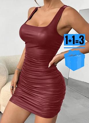 🥰 обтисла міні сукня shein s