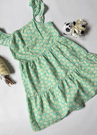 💚 літня сукня primark з ромашками7-8 років 💚
