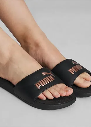 Женские шлепанцы пума. оригинал. женские шлепки puma, тапки, сланцы.