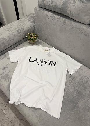 Футболка от бренда lanvin x gallery dept