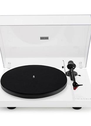 Виниловый проигрыватель triangle turntable lunar 3 space white