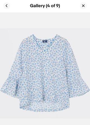 Літня блуза сорочка з рамі gant 38 uk 12