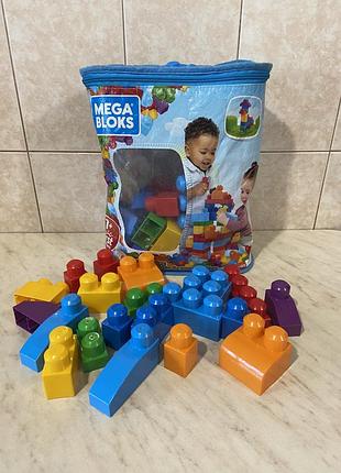 Набір mega bloks на 60 деталей і пожежна машина