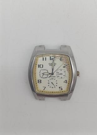 Мужские часы металлический браслетом casio ef-306 кварц