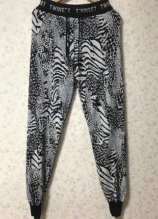 Брюки женские трикотажные twinset, m-l