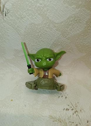 Фигурка мастер йода kinder star wars звёздные войны