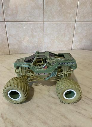 Іграшковий монстр-трак monster jam моделі soldier fortune 2