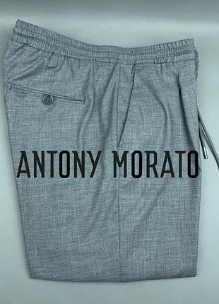 Antony morato штани чоловічі на кулісі сірі розмір l / xl