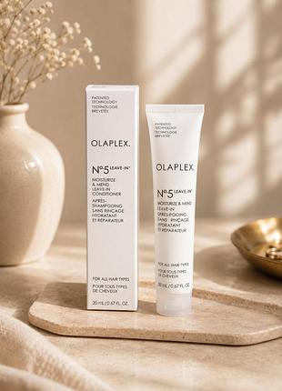 Несмываемый увлажняющий кондиционер для волос olaplex no.5 moisturize & mend leave-in conditioner