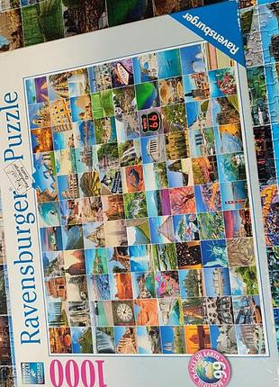 Пазл 1000 ravensburger 2