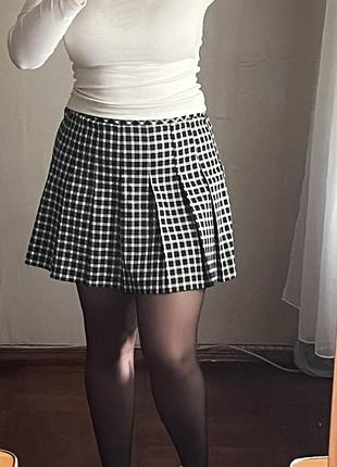 Спідниця h&m в клітинку