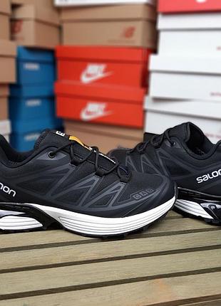 Salomon xt-6 черные с белым