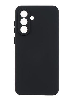 Чехол с рамкой камеры silicone cover a samsung galaxy a36 5g black (36843_3609350)