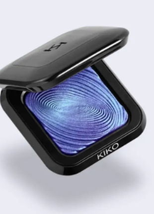 Тени для век kiko milano water eyeshadow chrome tech - 03 cybernetic idigo (000246-03)