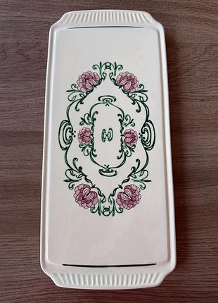 Вінтажна, керамічна рулетниця zwiebelmuster, німеччина