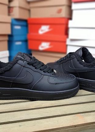 Nike air force 1 mid чорні