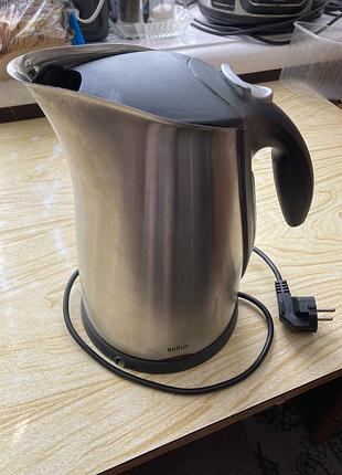 Электрочайник braun type 3 214 2280w нержавейка