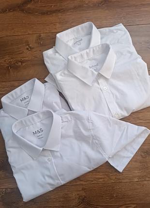 Рубашка рубашка белая george, m&amp;s