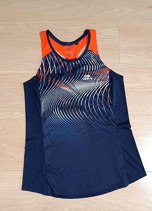 Легка майка для бігу лёгкая спортивная майка для бега decathlon kalenji